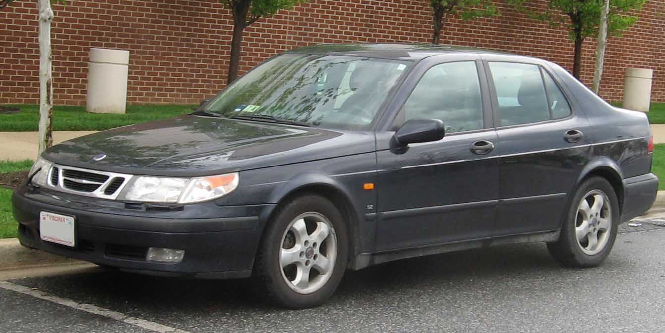 Scrapping a Saab 9-5