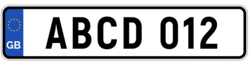 Number Plate