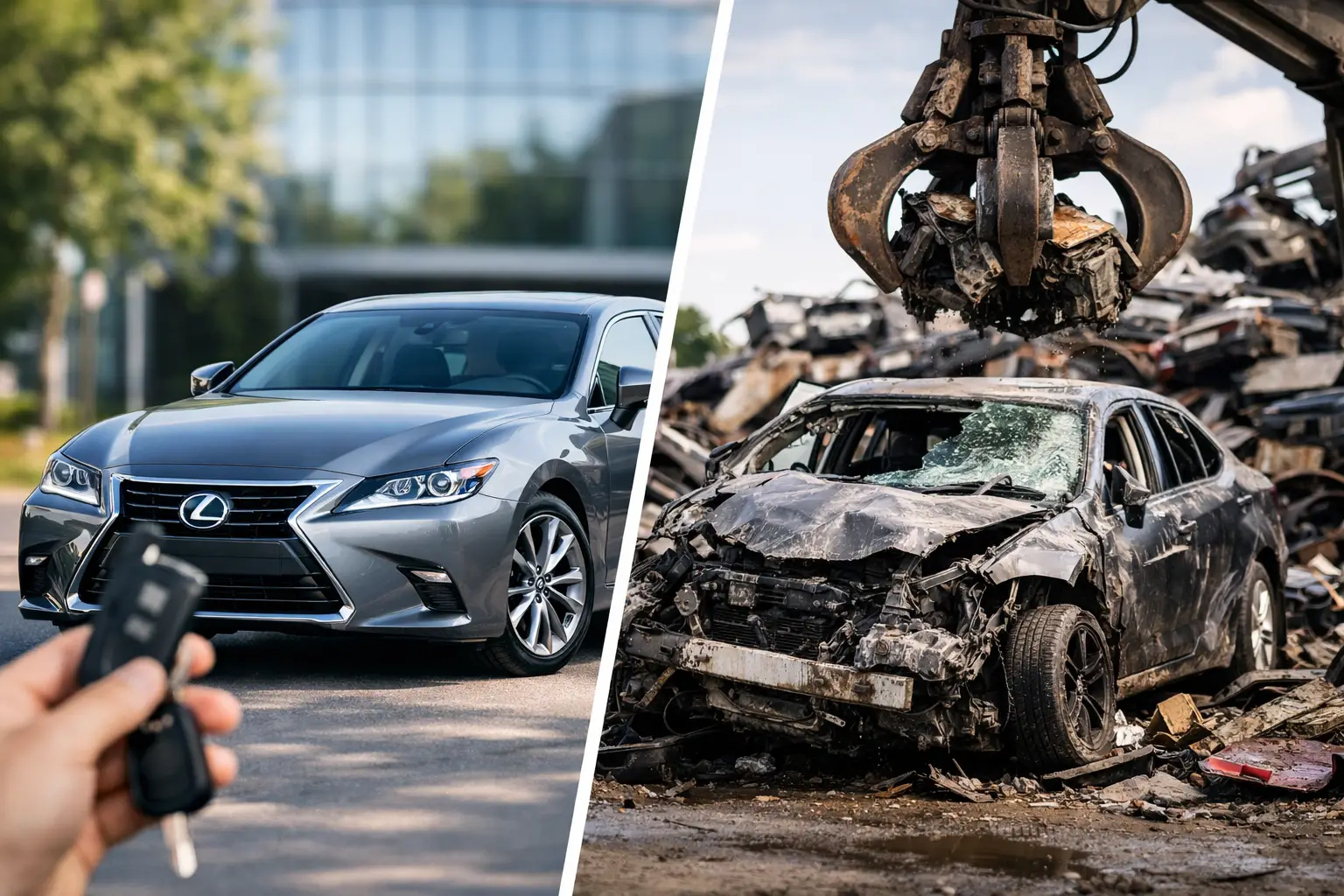 Sell or Scrap My Lexus? What Pays More